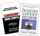 Enlightened Leadership & Leadership Made Simple Book Covers